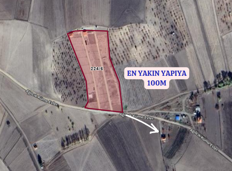ANKARA ÇUBUK AĞILCIK KÖYÜNDE TARLAMIZIN 500 M² Sİ SATILIKTIR - ANKARA ÇUBUK fotoğraf 3