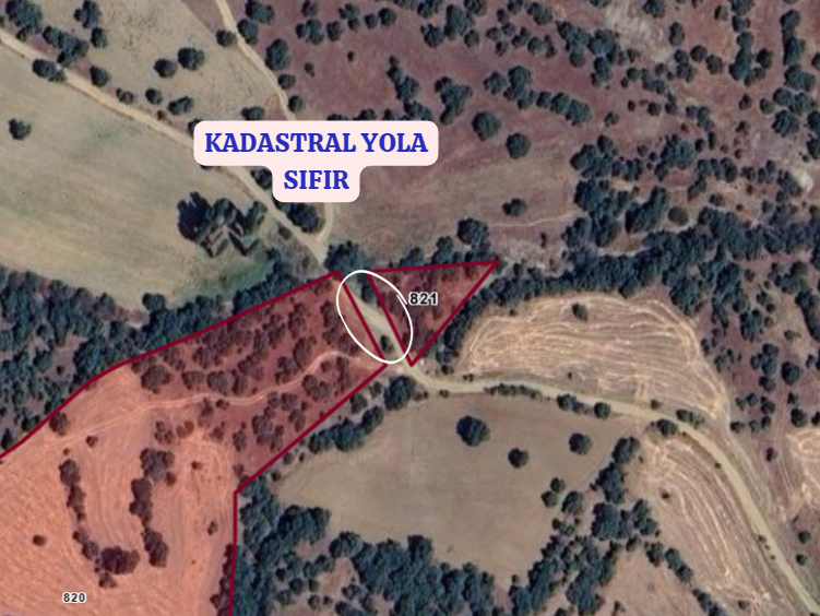 UŞAK EŞME KIRANKÖY  KÖYÜNDE  875 M² TARLA  SATILIKTIR  - UŞAK EŞME fotoğraf 3