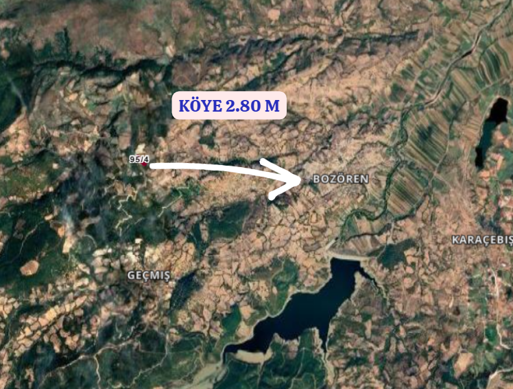 BALIKESİR İVRİNDİ BOZÖREN KÖYÜNDE 2.600 M² TARLA  SATILIKTIR - BALIKESİR İVRİNDİ fotoğraf 7