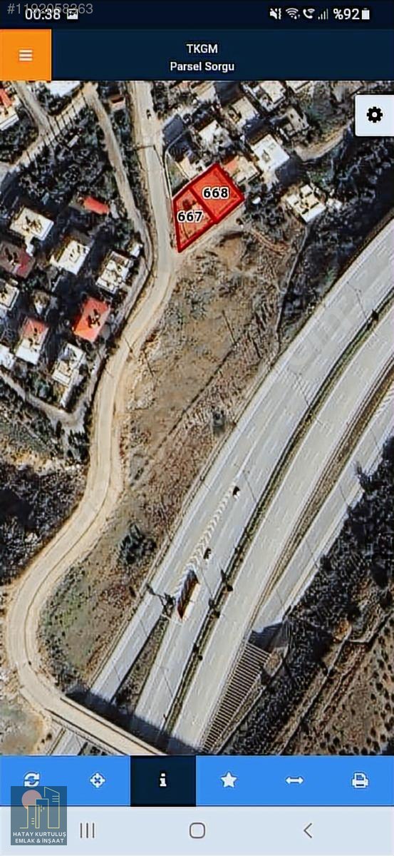 KURTULUŞ EMLAKTAN İMES SİTESİ KARŞISINDA 635 M2 SATILIK ARSA - HATAY İSKENDERUN fotoğraf 8