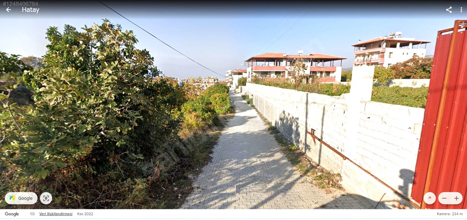  Hatay / Defne / Harbiye Mahallesinde  275 M² TARLAMIZ SATILIKTIR. - HATAY DEFNE fotoğraf 6