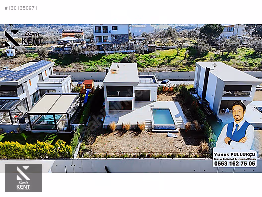 Yukarıkızılca 5+1 Lüks Havuzlu Dubleks 230 m2 Site İçi Müstakil - İZMİR KEMALPAŞA fotoğraf 31