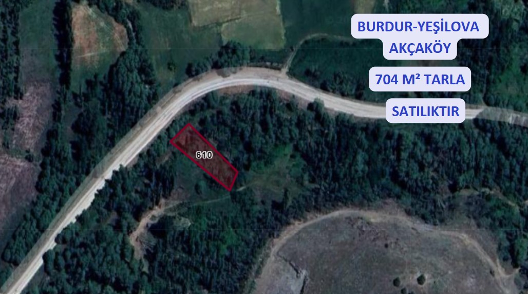 BURDUR YEŞİLOVA AKÇAKÖY'DE 194M² TARLAMIZ SATILIKTIR. - BURDUR YEŞİLOVA fotoğraf 2