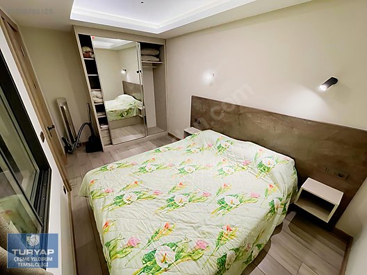 TURYAP'tan ÇEŞME ILICA LÜKS REZİDANSTA EŞYALI KİRALIK 1+1 SUITS - İZMİR ÇEŞME fotoğraf 14