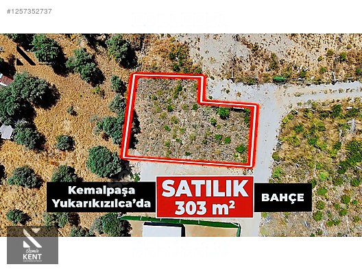 Kemalpaşa Yukarıkızılca Satılık 303 m2 Bahçe Elektrik Su Yol - İZMİR KEMALPAŞA fotoğraf 19