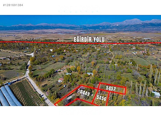 KULEÖNÜ MEVKİİNDE 1780M2 YAPILI HOBİ BAHÇESİ - ISPARTA MERKEZ fotoğraf 4