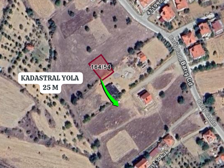 UŞAK EŞME CUMHURİYET KÖYÜNDE 408 M² ARSA SATILIKTIR. - UŞAK EŞME fotoğraf 3