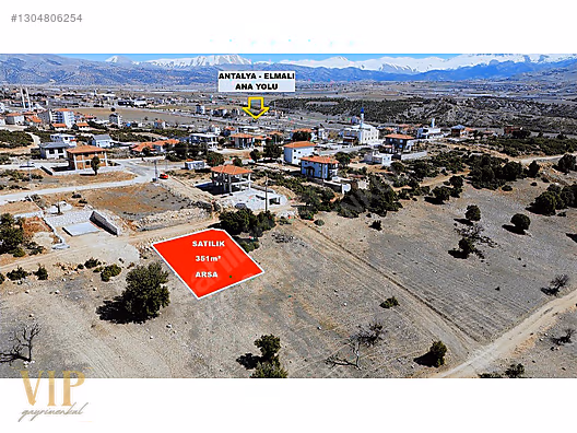VİP GAYRİMENKUL'den HASTANEVE OTOGARKARŞISINDA642m² VİLLA ARSASI - ANTALYA ELMALI fotoğraf 2