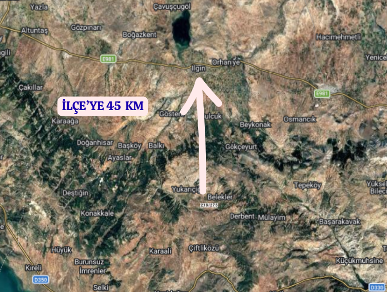  KONYA ILGIN BELEKLER  KÖYÜNDE  8.500  M²  TARLA SATILIKTIR - KONYA ILGIN fotoğraf 5
