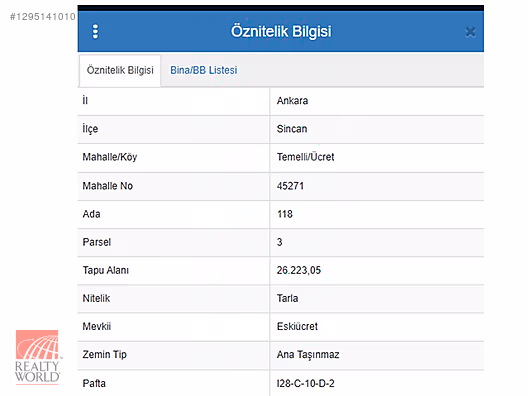 SÜPER FIRSAT! TEMELLİ ÜCRET TE ÇOK UCUZ SATILIK ARSA! - ANKARA SİNCAN fotoğraf 2