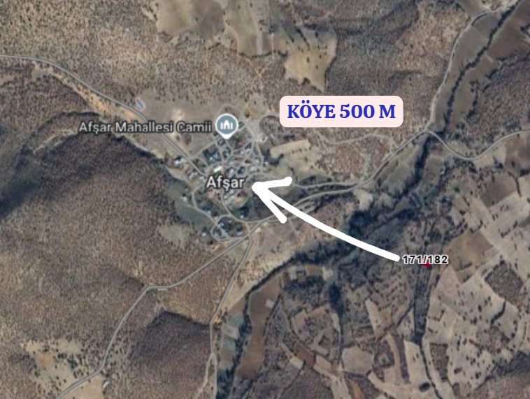 KONYA ÇUMRA AFŞAR   KÖYÜNDE  689 M²  TARLA  SATILIKTIR - KONYA ÇUMRA fotoğraf 4