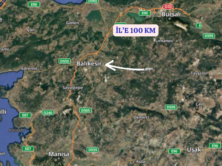 BALIKESİR DURSUNBEY SİNDERLER  KÖYÜNDE 2.224 M² TARLA SATILIKTIR - BALIKESİR DURSUNBEY fotoğraf 6