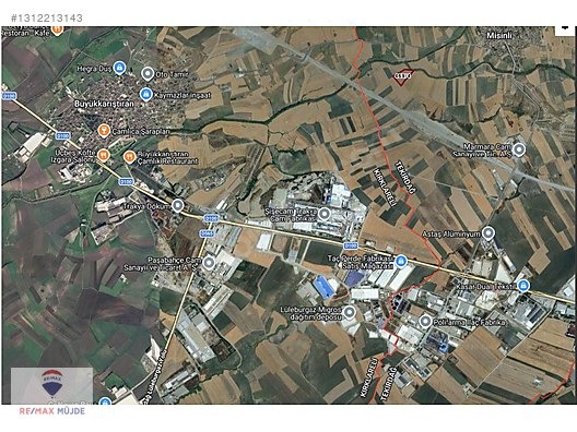 ERGENE MİSNLİ MAH.29.225 M2 KADASTRO YOLA CEPHELİ TARLA - TEKİRDAĞ ERGENE fotoğraf 6
