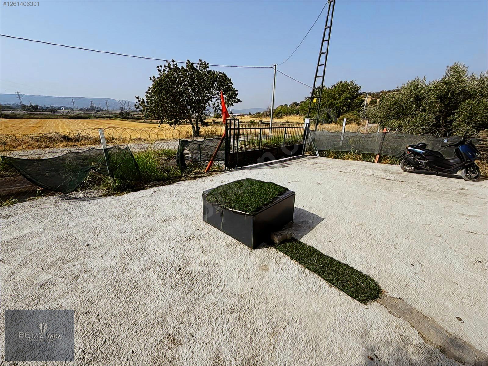 BEYAZYAKA'DAN KURTULUŞ MAH.İÇİNDE EVİ BULUNAN SATILIK ARAZİ - İZMİR BERGAMA fotoğraf 11