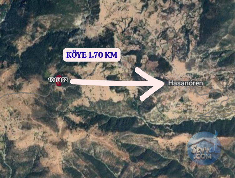 KÜTAHYA SİMAV HASANÖREN  KÖYÜNDE  7.016 M² TARLA  SATILIKTIR - KÜTAHYA SİMAV fotoğraf 4