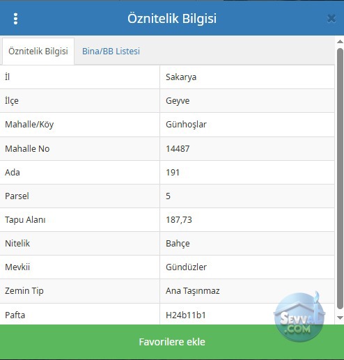 SAKARYA GEYVE GÜNHOŞLAR DA 188 M² BAHÇEMİZ SATILIKTIR - SAKARYA GEYVE fotoğraf 2
