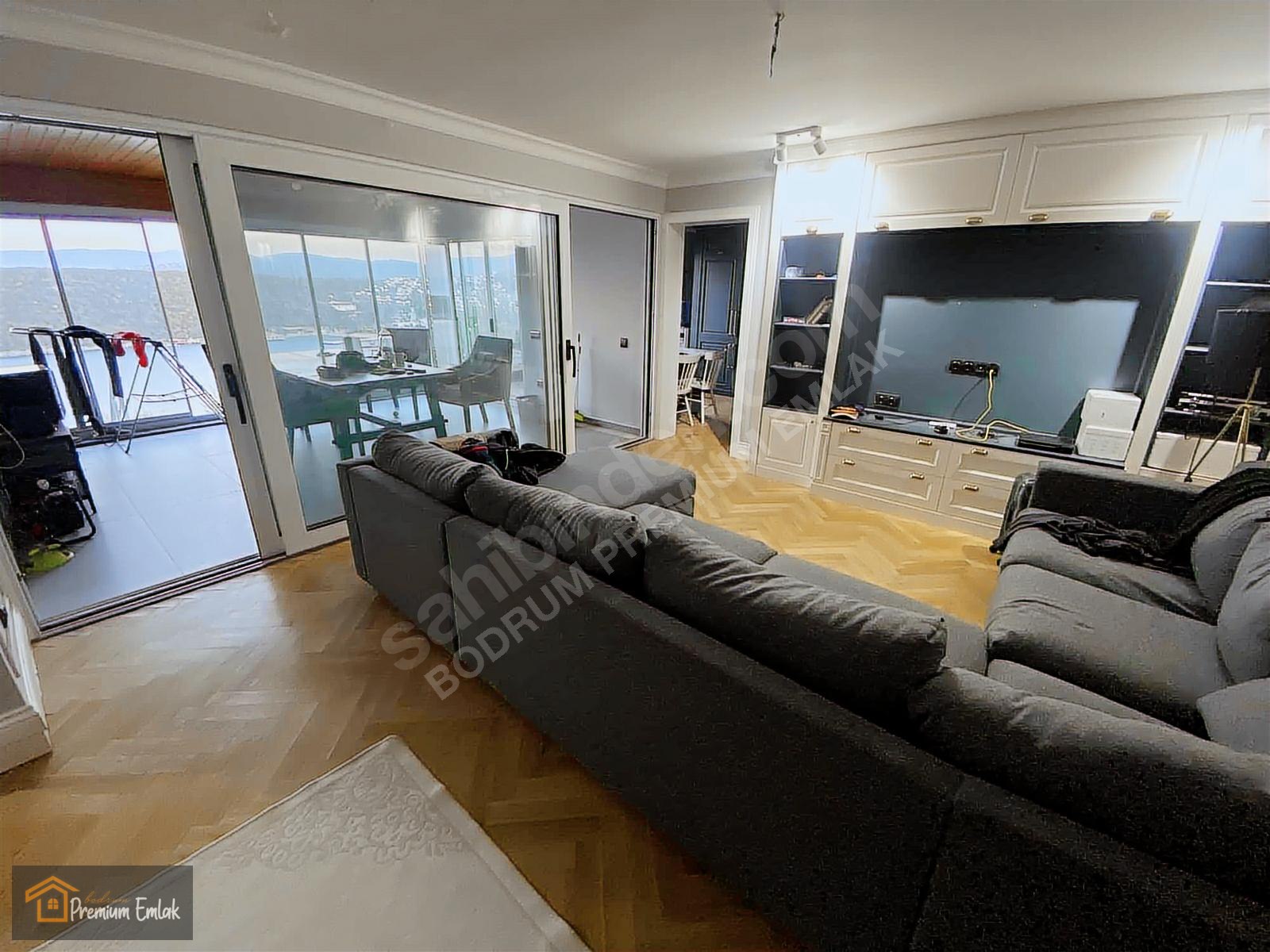 HEKİMKÖY SİTESİNDE FULL DENİZ MANZARALI SATILIK 3+1 VİLLA - MUĞLA BODRUM fotoğraf 5