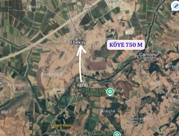 BURSA YENİŞEHİR EBEKÖY KÖYÜNDE 951  M² TARLA SATILIKTIR   - BURSA YENİŞEHİR fotoğraf 4