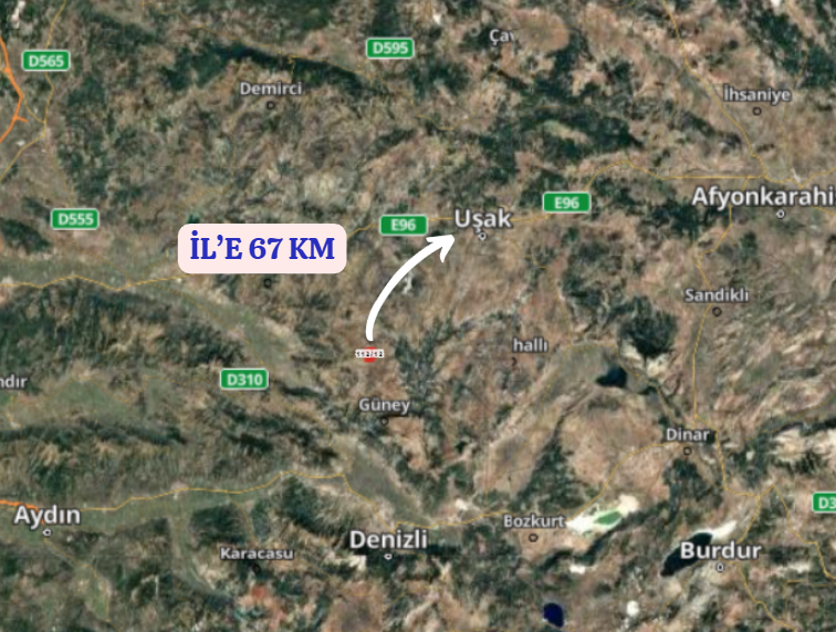 UŞAK EŞME ŞEHİTLİ KÖYÜNDE 574 M² ARSA SATILIKTIR - UŞAK EŞME fotoğraf 7