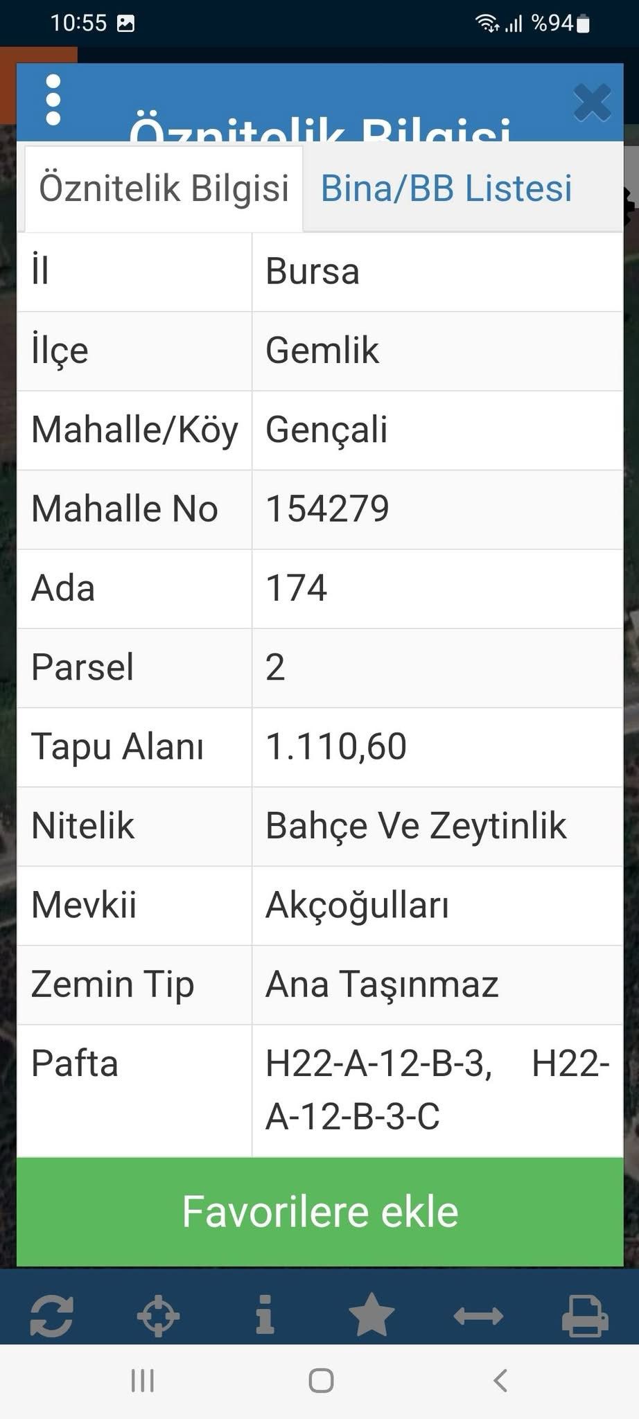 BURSA GEMLİK GENÇALİ SATILIK BAĞ BAHÇE 141m² - BURSA GEMLİK fotoğraf 9