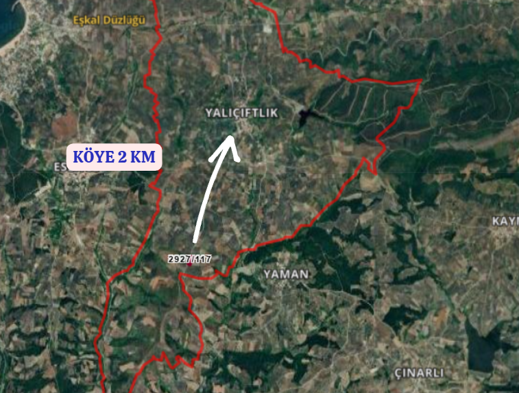 BURSA MUDANYA YALIÇİFTLİK  KÖYÜNDE 5.530 M²  TARLA SATILIKTIR - BURSA MUDANYA fotoğraf 4