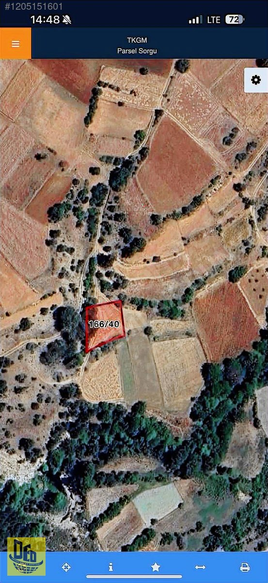 DENİZLİ ÇAMELİ KALINKOZ YATIRIMLIK 839m2 KUPON TARLA - DENİZLİ ÇAMELİ fotoğraf 2