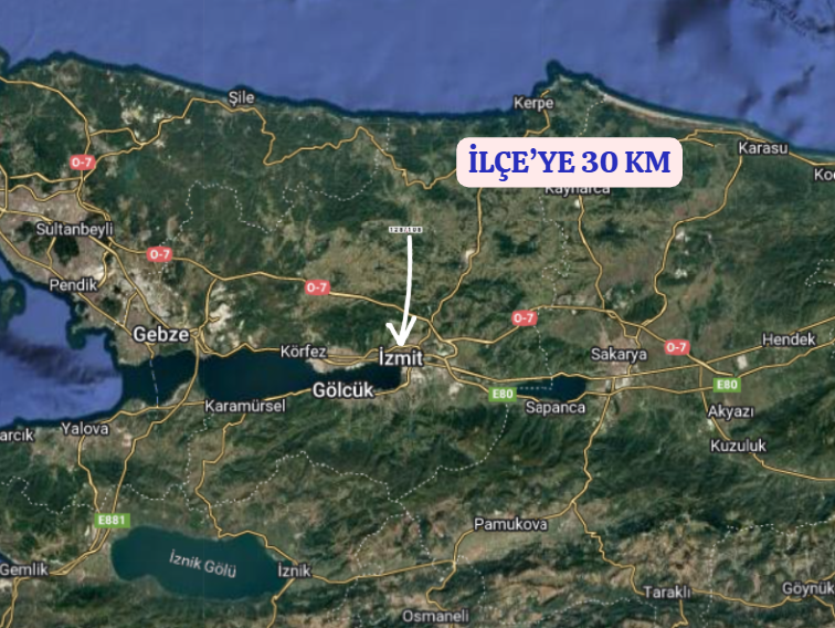KOCAELİ İZMİT BULDUK  KÖYÜNDE 1.929 M²  TARLA  SATILIKTIR - KOCAELİ İZMİT fotoğraf 7