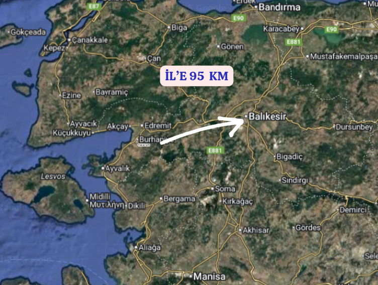 BALIKESİR BURHANİYE  KUYUCAK  KÖYÜNDE 713  M² BAHÇE  SATILIKTIR - BALIKESİR BURHANİYE fotoğraf 6