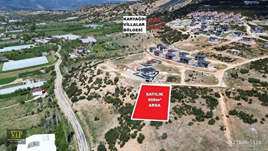 VIP GAYRİMENKUL' den KARYAĞDI MAH. 668 m² İMARLI ARSA - ANTALYA ELMALI fotoğraf 7