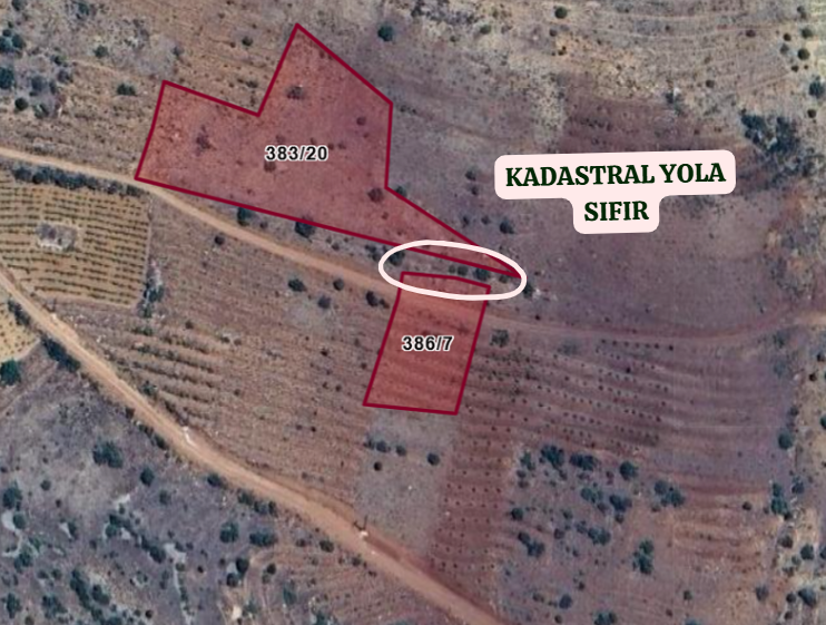 KONYA HADİM AŞAĞIEŞENLER KÖYÜNDE 1.608 M² TARLA  SATILIKTIR - KONYA HADİM fotoğraf 3