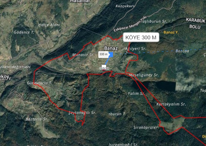 BOLU MENGEN BANAZ KÖYÜ’NDE 4.008 M² TARLA SATILIKTIR - BOLU MENGEN fotoğraf 4