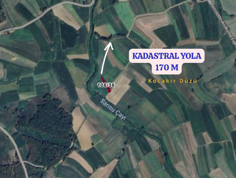 KOCAELİ KANDIRA LOKMANLI  KÖYÜNDE 359 M²  TARLA  SATILIKTIR - KOCAELİ KANDIRA fotoğraf 3