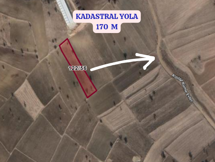 ANKARA ÇUBUK KIZILÖZ KÖYÜNDE  3.086 M²  TARLA SATILIKTIR. - ANKARA ÇUBUK fotoğraf 2