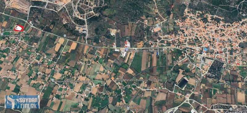 SOYDAN EMLAK'TAN SATILIK YOL KENARI KÖY YERLEŞİM ALANI İÇİNDE - MUĞLA MENTEŞE fotoğraf 5