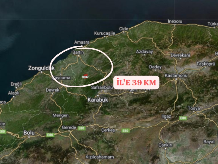 BARTIN ULUS DÖNGELLER KÖYÜNDE 2.412 M² TARLA SATILIKTIR. - BARTIN ULUS fotoğraf 10