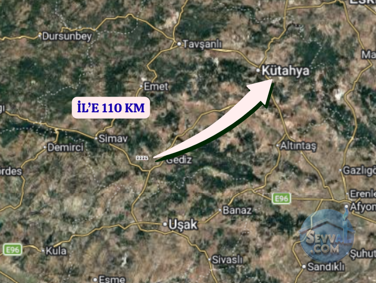 KÜTAHYA ŞAPHANE ÜÇBAŞ  KÖYÜNDE 611 M²  BAHÇE  SATILIKTIR - KÜTAHYA ŞAPHANE fotoğraf 6