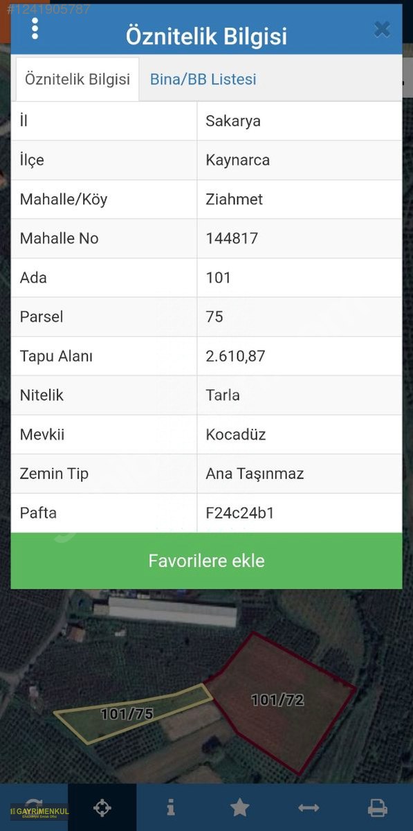 11.752 M² FIRSAT FINDIK BAHÇESİ SAKARYA KAYNARCA ZİAHMET MAH. - SAKARYA KAYNARCA fotoğraf 38
