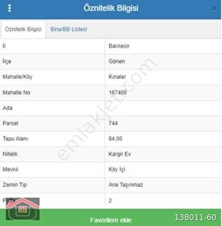 Balıkesir/Gönen Kınalar Mahallesi 84 m2 Deniz Manzaralı Kargir Ev - BALIKESİR GÖNEN fotoğraf 8