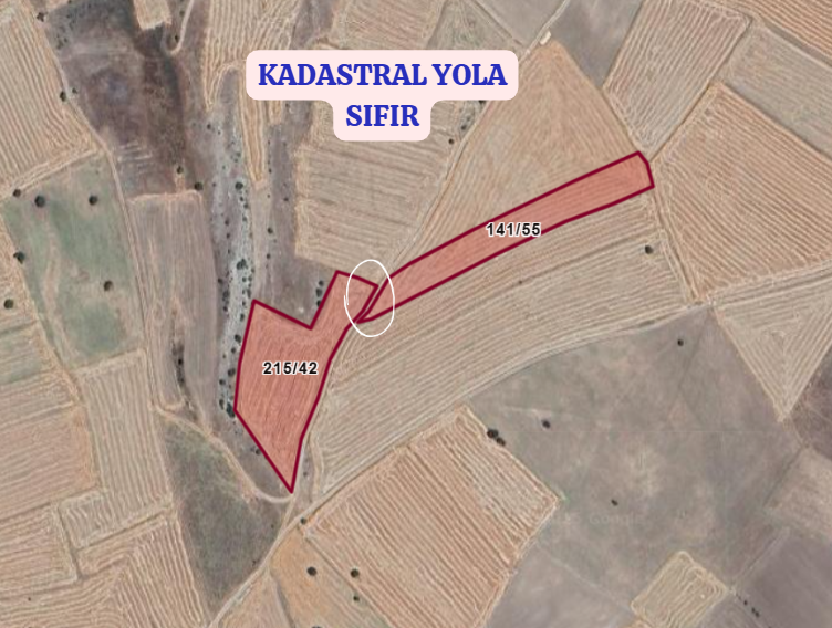 KÜTAHYA ALTINTAŞ OSMANİYE   KÖYÜNDE 5.829  M² TARLA  SATILIKTIR - KÜTAHYA ALTINTAŞ fotoğraf 3