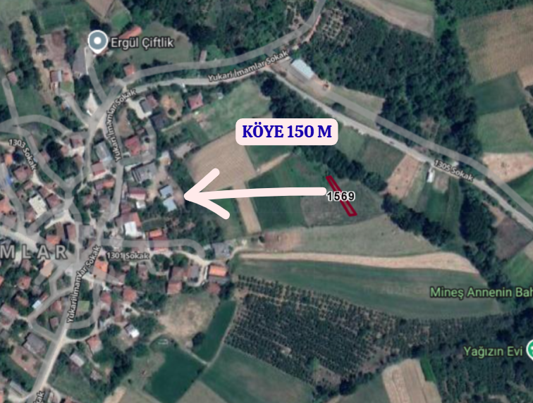SAKARYA SÖĞÜTLÜ İMAMLAR KÖYÜNDE 240 M² TARLAMIZ SATILIKTIR. - SAKARYA SÖĞÜTLÜ fotoğraf 4