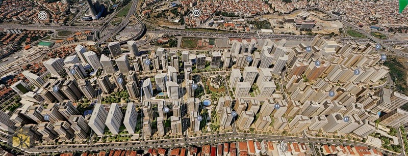 YENİ FİKİRTEPE EMLAK KONUT 9.ETAP 2+1 TERAS KULLANIMLI DAİRE