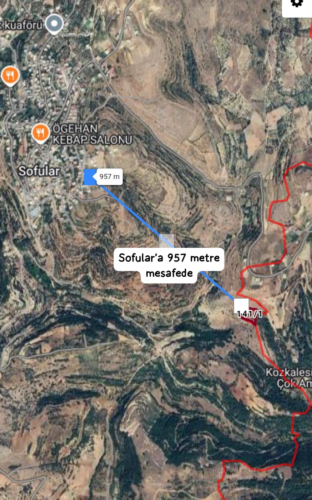 Boş tarla yerleşime yakın  4.069 M² Hatay / Altınözü / Kozkalesi Mh. - HATAY ALTINÖZÜ fotoğraf 2