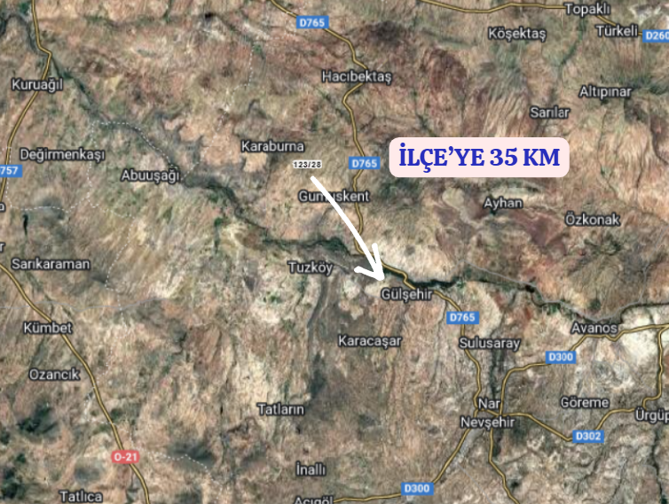 NEVŞEHİR GÜLŞEHİR HACILAR  KÖYÜNDE 410  M² BAĞ  SATILIKTIR - NEVŞEHİR GÜLŞEHİR fotoğraf 6