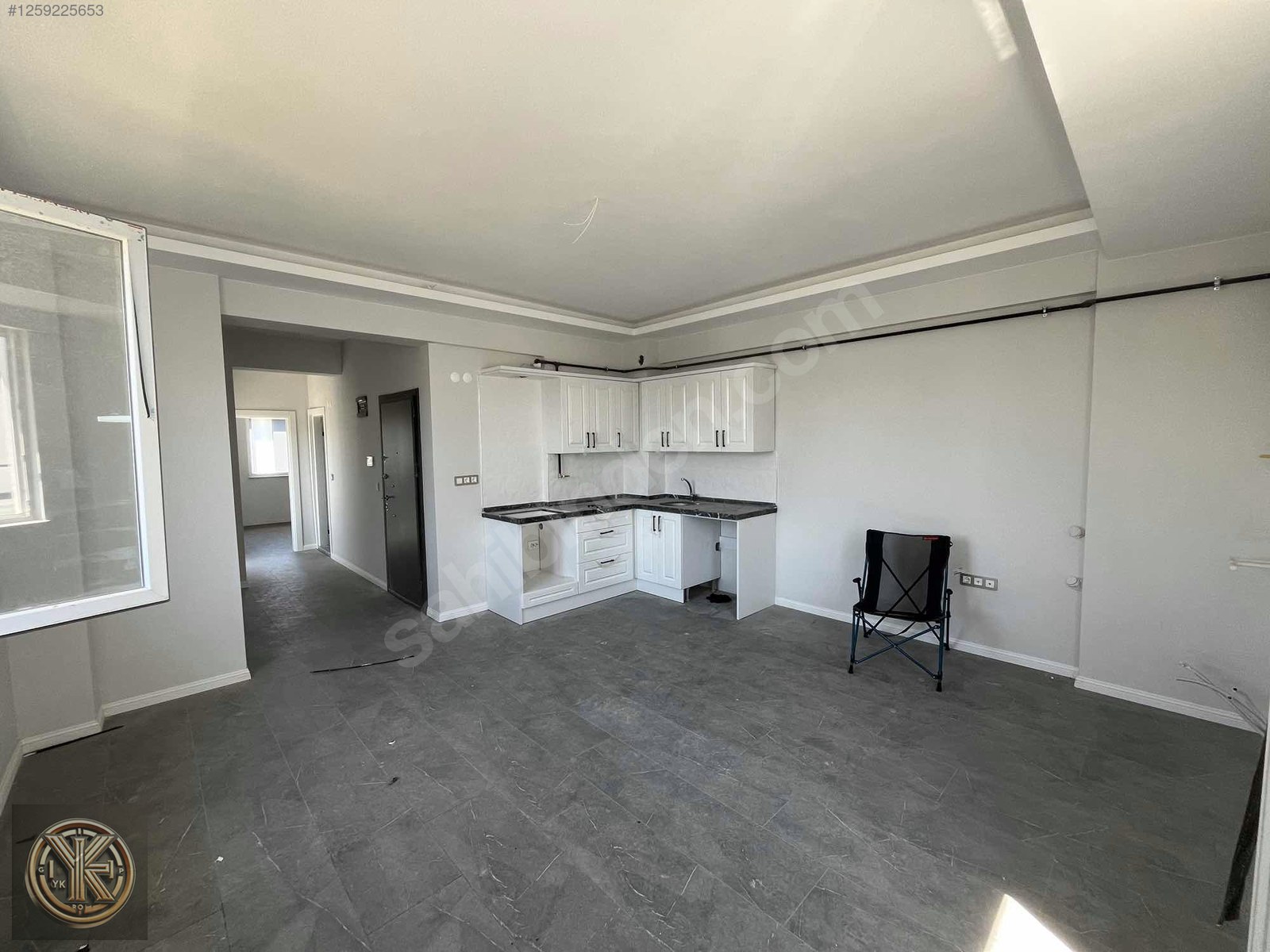 YK GAYRİMENKUL SATILIK SIFIR 1+1 DAİRE NET 58M² YERDEN ISITMA - SAMSUN ATAKUM fotoğraf 2