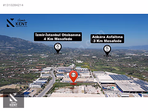 Kemalpaşa Armutlu Satılık 9.670m2 Sanayi İmarlı Arsa - İZMİR KEMALPAŞA fotoğraf 10