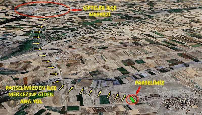 KÖY VE ANA ASFALTIN DİBİNDE RESMİ YOLLU 2.841M2 MEYVE BAHÇESİ - ESKİŞEHİR ÇİFTELER fotoğraf 8