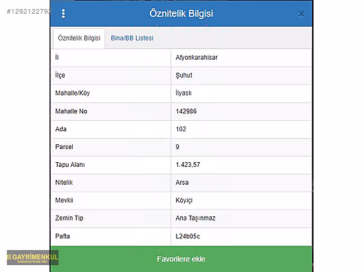 AFYONKARAHİSAR DA SATILIK 1423 ² ARSA - AFYONKARAHİSAR ŞUHUT fotoğraf 5