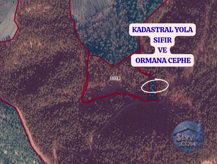 KÜTAHYA ŞAPHANE ÜÇBAŞ  KÖYÜNDE 18.552 M²  TARLA  SATILIKTIR - KÜTAHYA ŞAPHANE fotoğraf 3