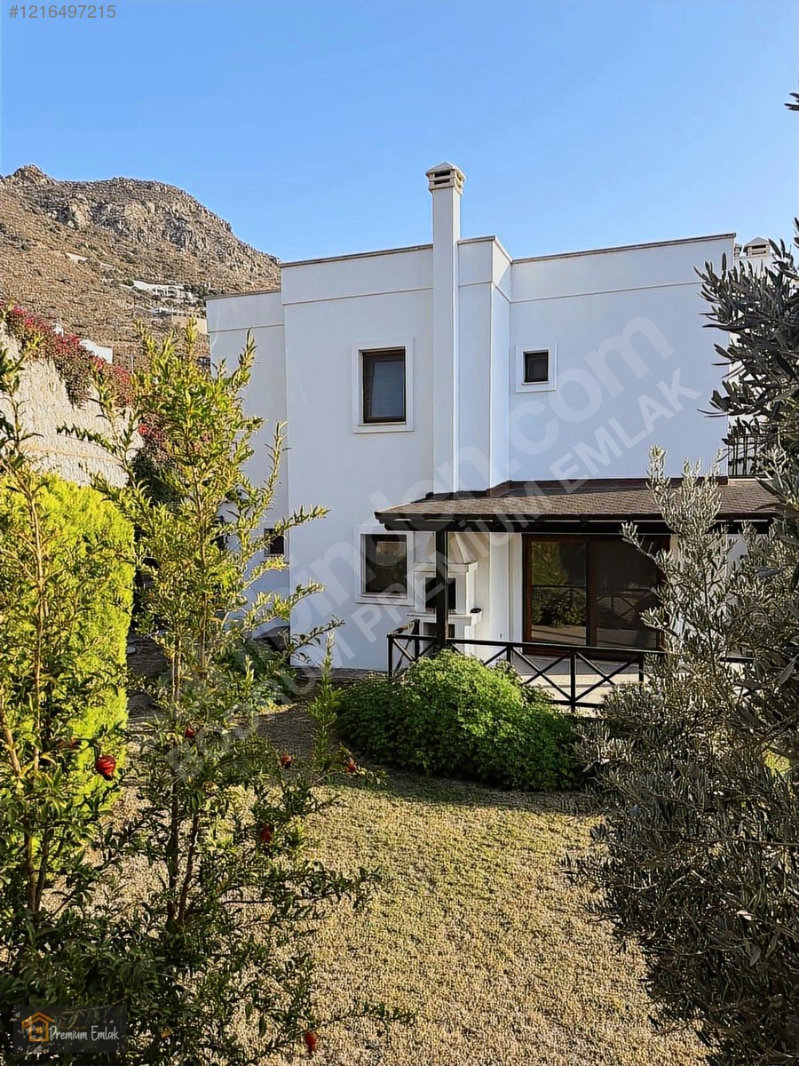 BODRUM ORTAKENT YAHŞİ'DE PLAJLI SİTEDE MANZARALI VİLLA..ACİL... - MUĞLA BODRUM fotoğraf 2