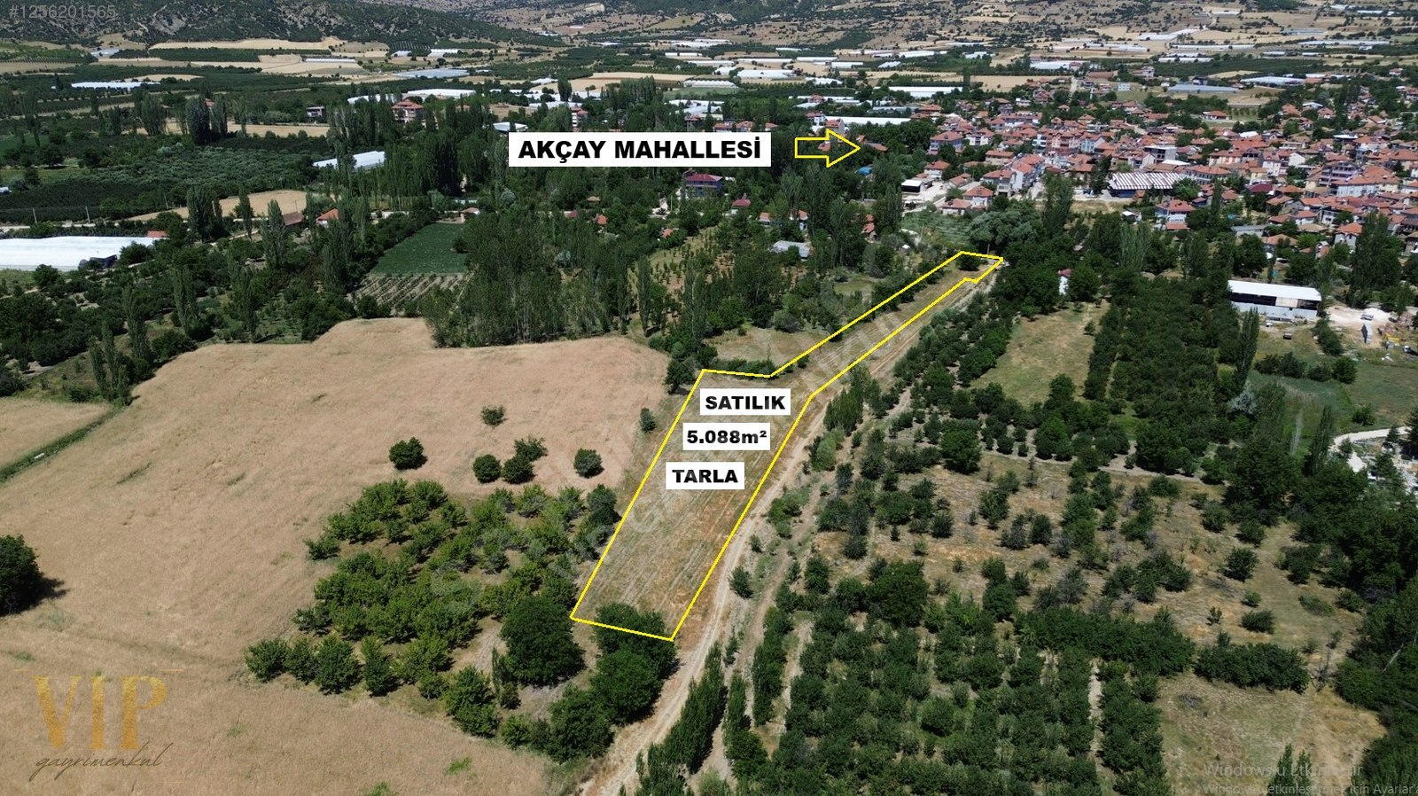 VİP GAYRİMENKUL'den AKÇAY MAH. 5088m² FIRSAT TARLA - ANTALYA ELMALI fotoğraf 9